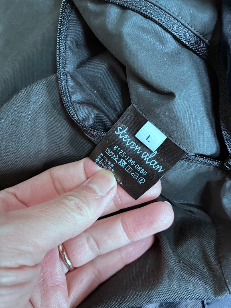 ＜Steven Alan＞ ベリーマエックス スタンドカラー ベスト　L