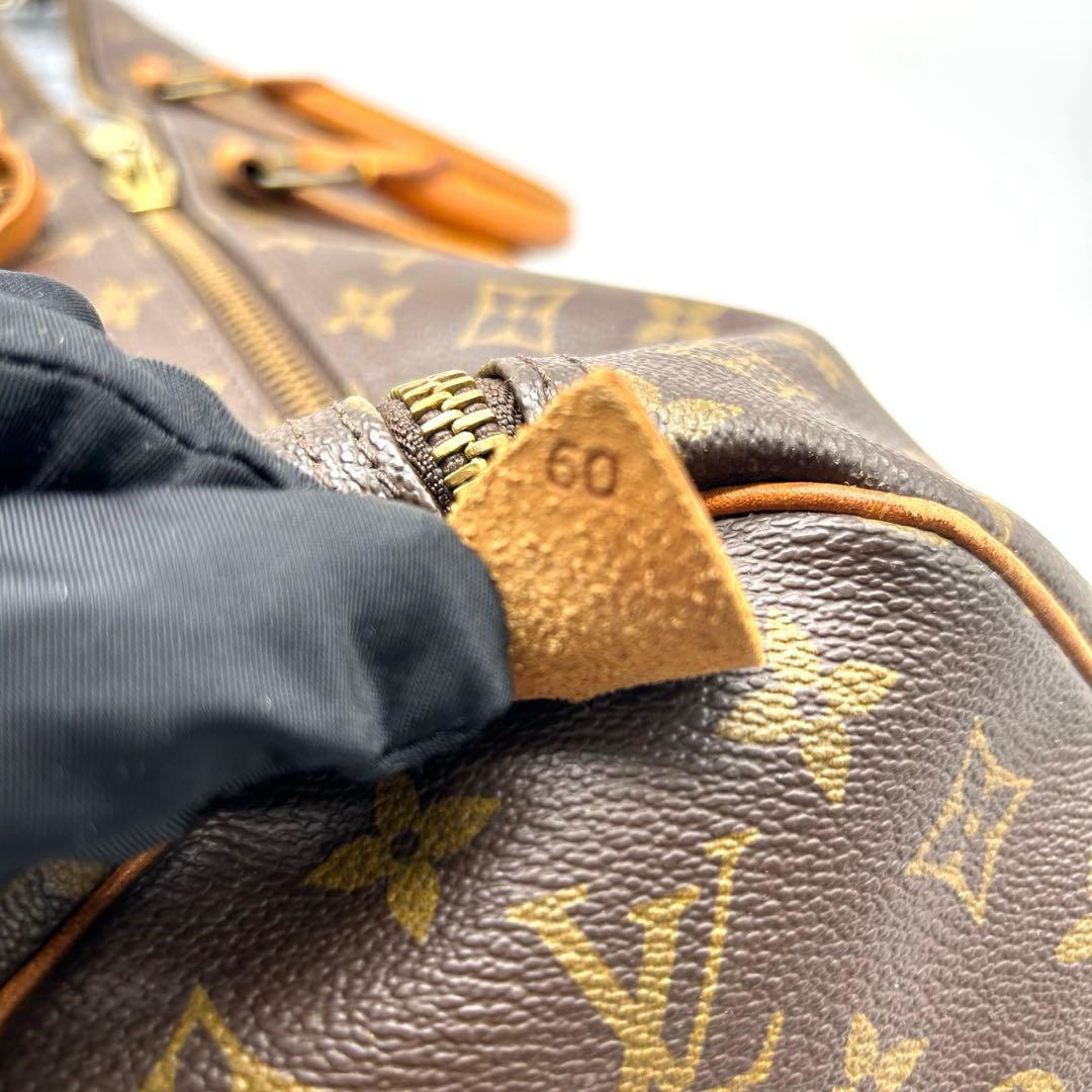 LOUISVUITTON　ルイヴィトン ボストンバッグ　キーポル60　モノグラム