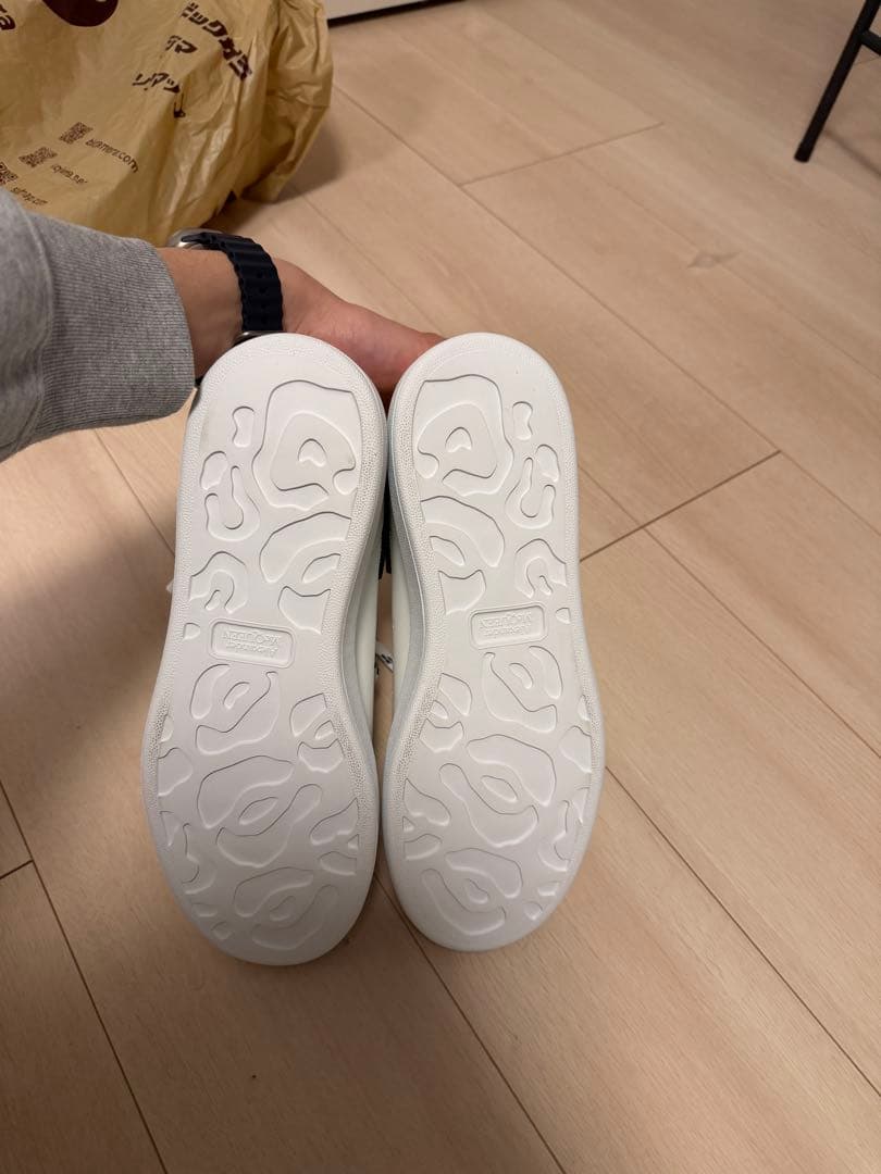 Alexander McQueen 厚底スニーカー ホワイト