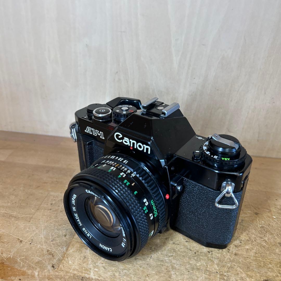 Canon AV-1 +FD 50 f1.8 鳴きなし完動極美品
