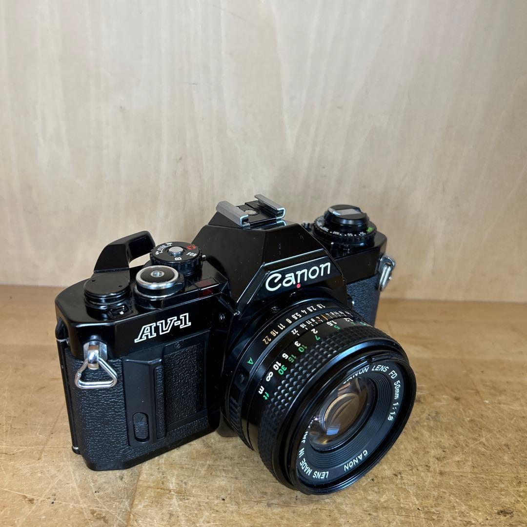 Canon AV-1 +FD 50 f1.8 鳴きなし完動極美品