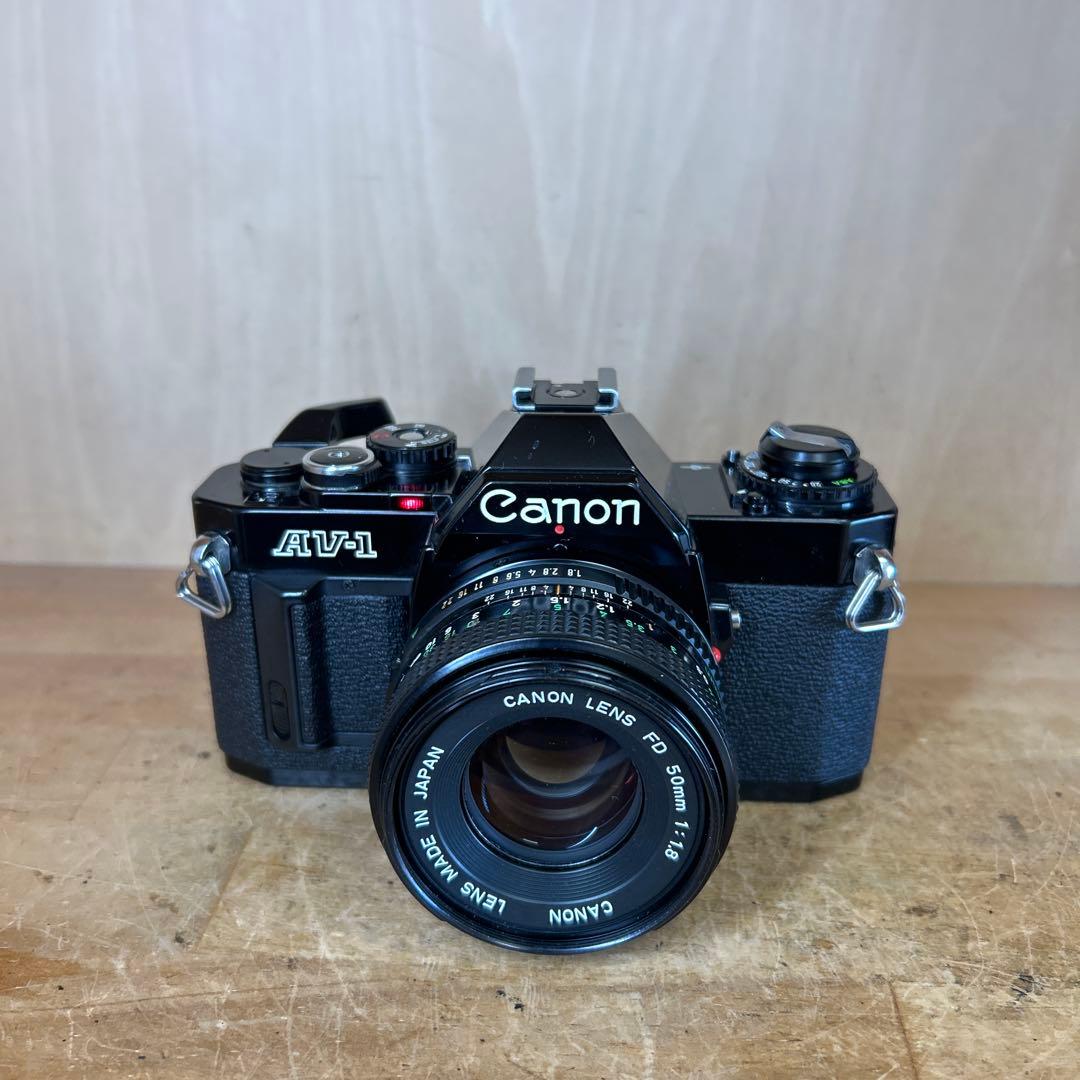 Canon AV-1 +FD 50 f1.8 鳴きなし完動極美品