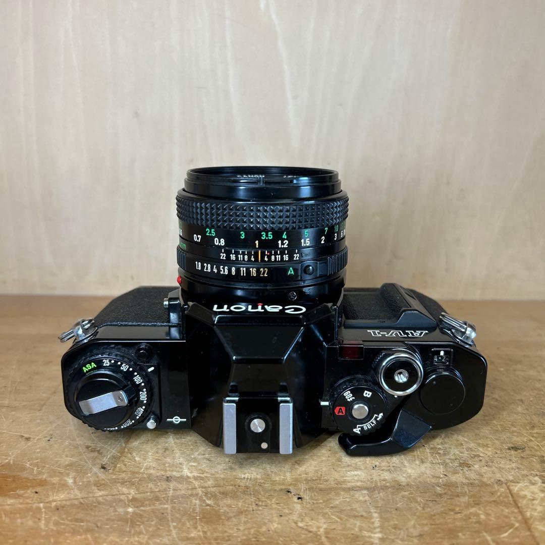 Canon AV-1 +FD 50 f1.8 鳴きなし完動極美品