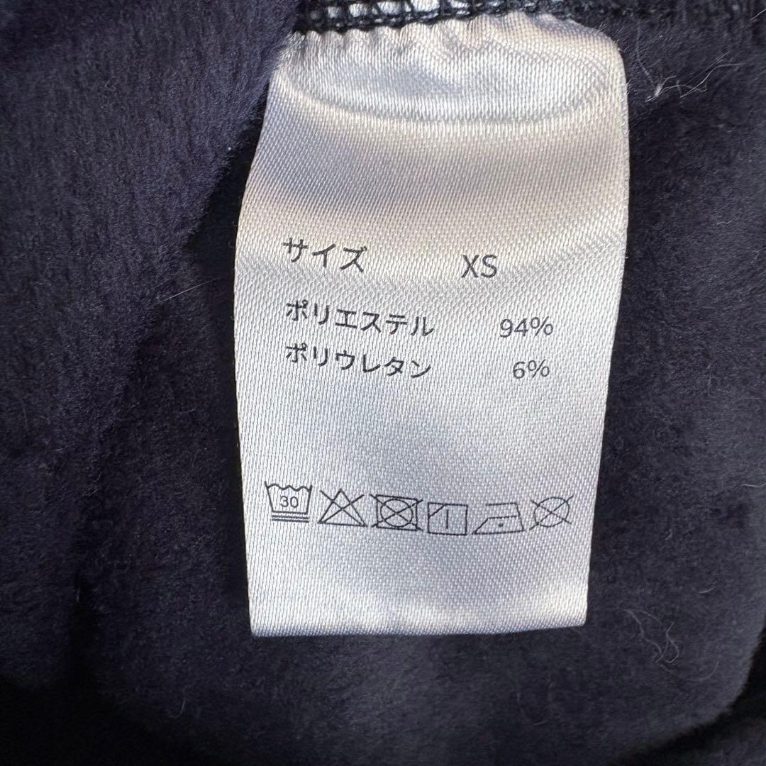 BAKUNE ベロア 上下セット ネイビー サイズXS