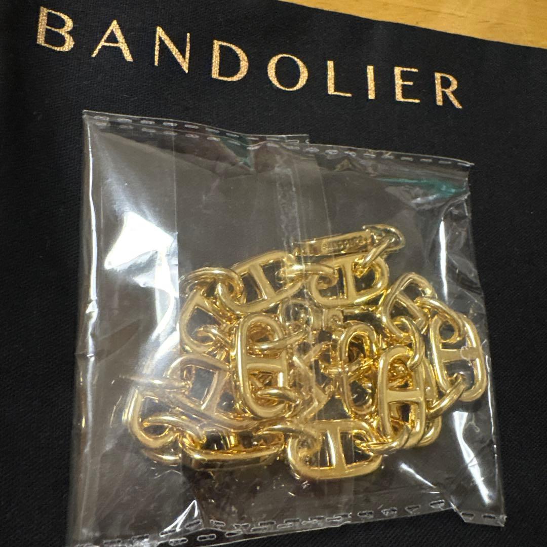 BANDOLIER ゴールド ストラップ 43cmのみ！