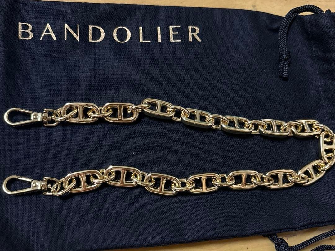 BANDOLIER ゴールド ストラップ 43cmのみ！