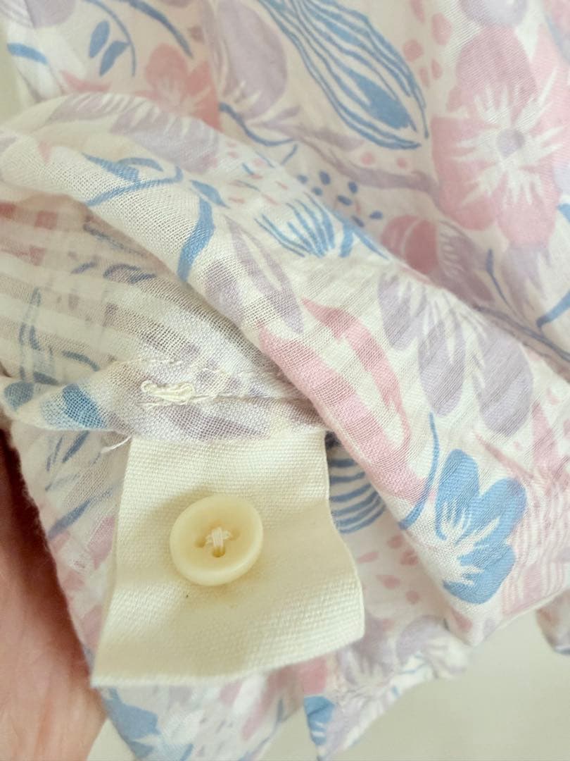 ぽ*ろ様 Apolina Flora Dress-50'sFloral 2-3y