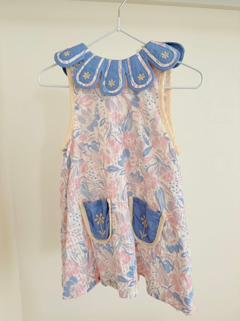 ぽ*ろ様 Apolina Flora Dress-50'sFloral 2-3y