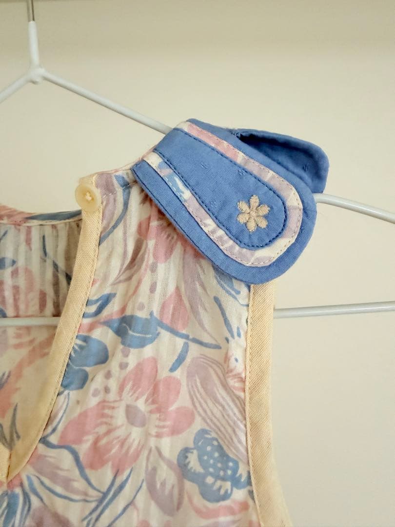ぽ*ろ様 Apolina Flora Dress-50'sFloral 2-3y