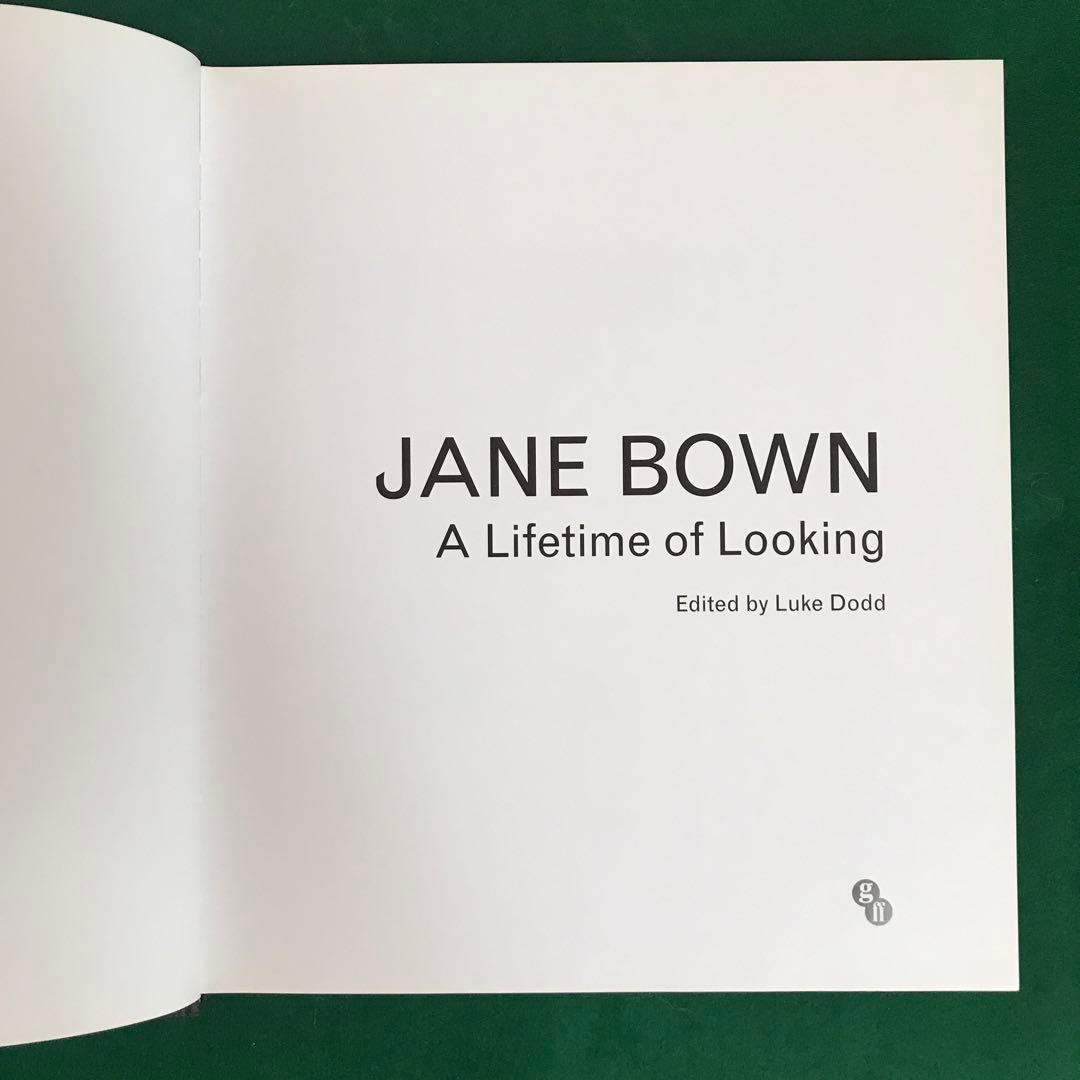 洋書 JANE BOWN A Lifetime of Looking