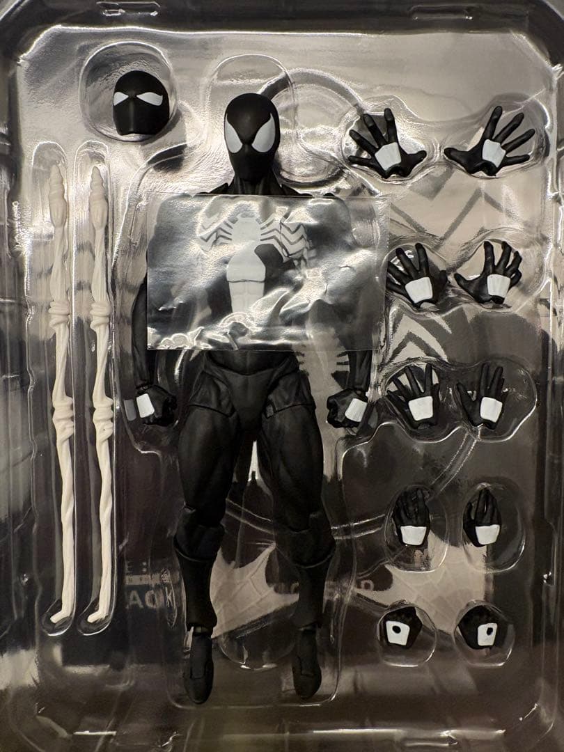 messtoys スパイダーマン シンビオート　 ブラックスーツ bootleg