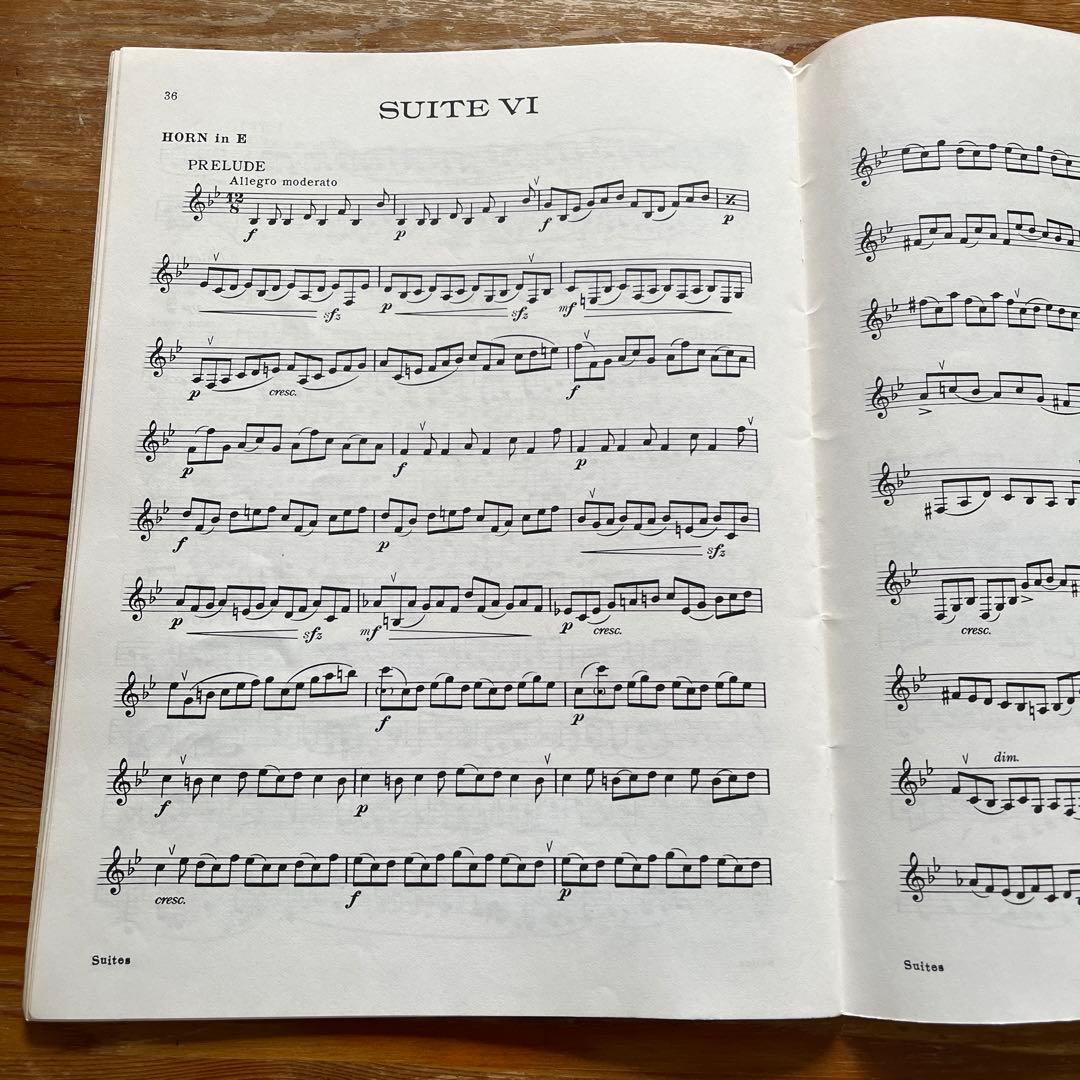 J.S.BACH無伴奏チェロ組曲 for ホルン