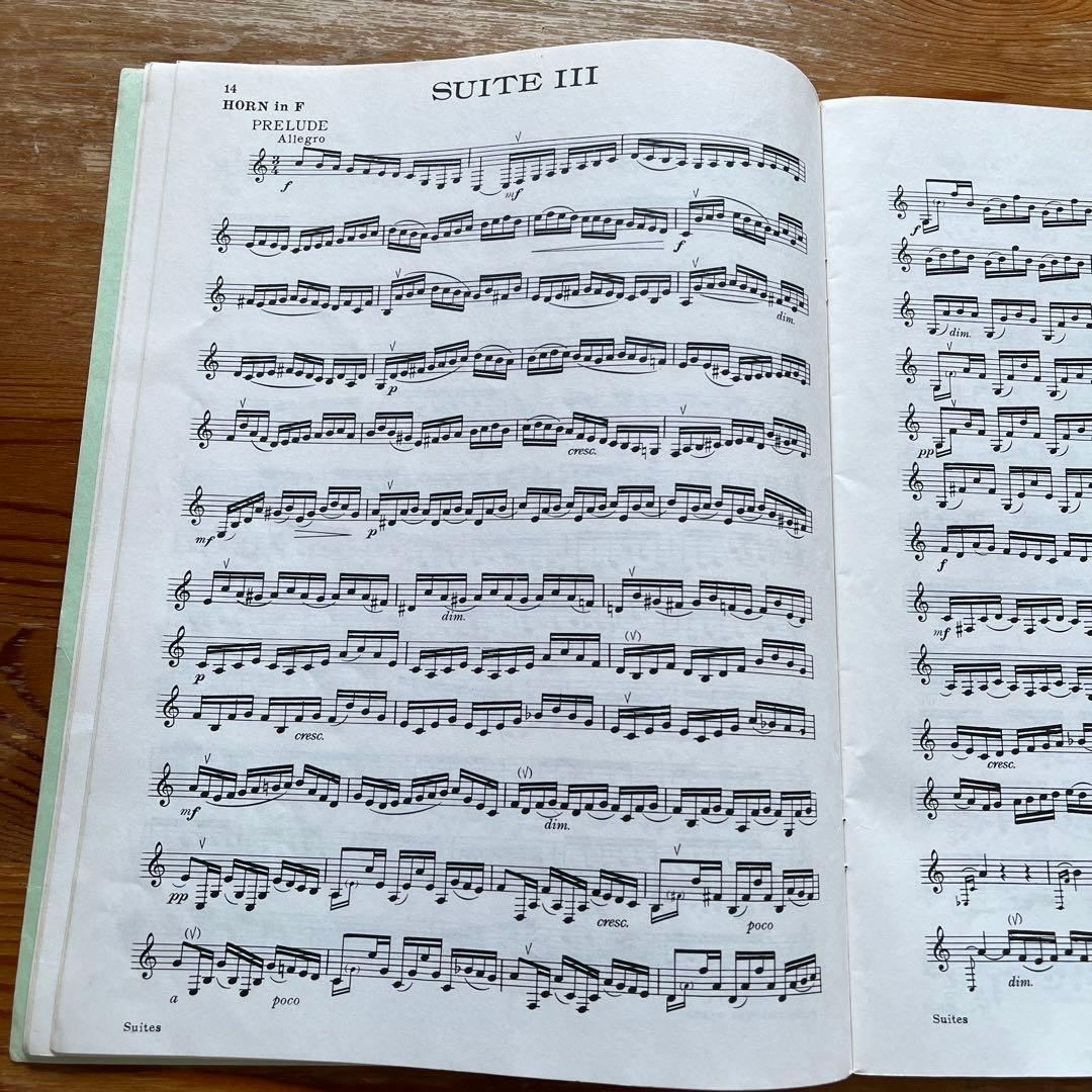 J.S.BACH無伴奏チェロ組曲 for ホルン