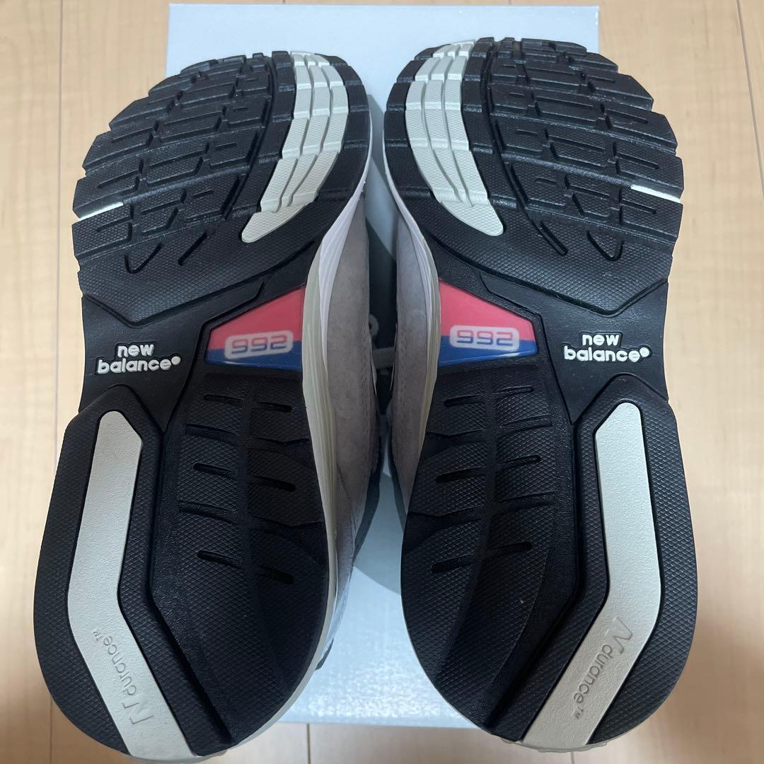 【新品・未使用】New Balance 992 U992GY 26cm