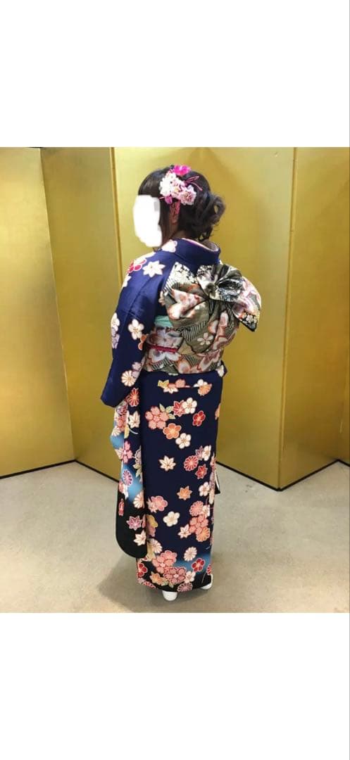振袖フルセット　高身長　小物・草履付き
