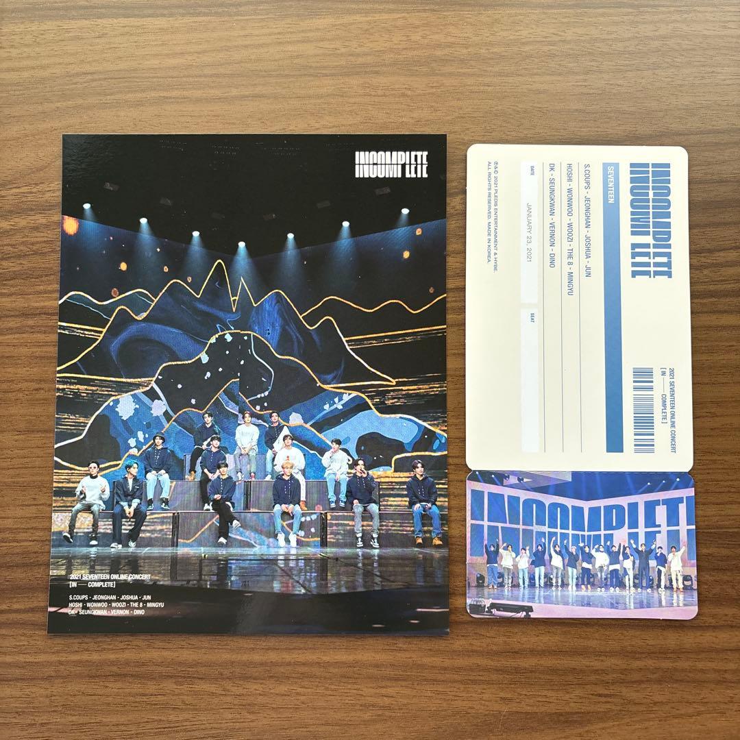 ミュージック SEVENTEEN IN COMPLETE DVD
