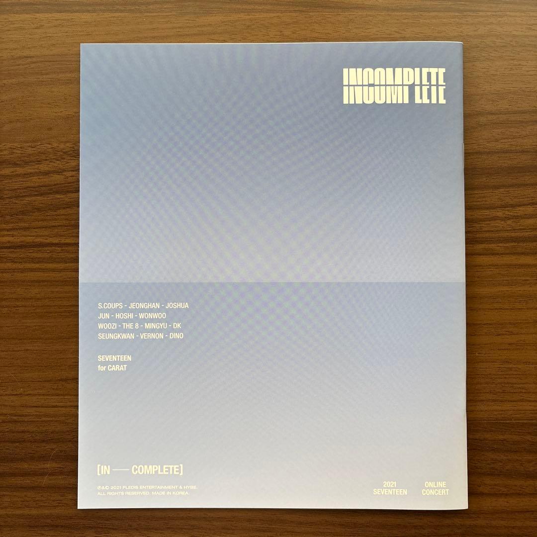 ミュージック SEVENTEEN IN COMPLETE DVD