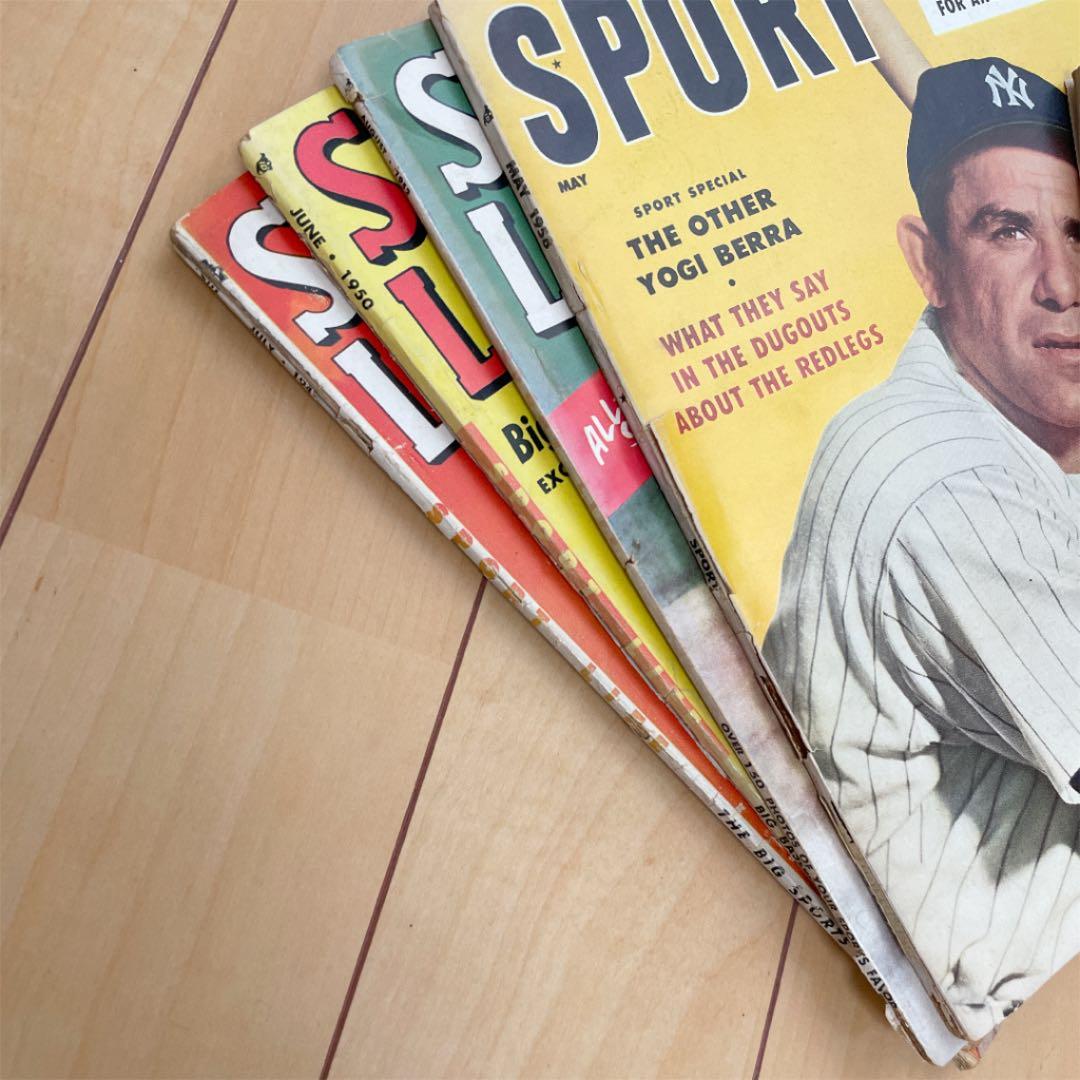 【ビンテージ希少】SPORT LIFE MLB baseball雑誌4冊