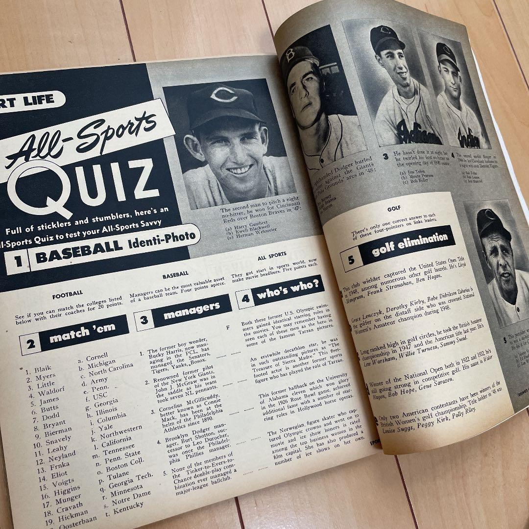 【ビンテージ希少】SPORT LIFE MLB baseball雑誌4冊