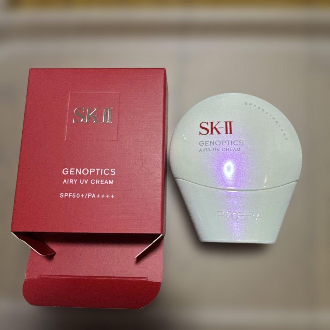 SK-IIエスケーツージェノプティクスエアリー UV クリームホワイト日焼け止め