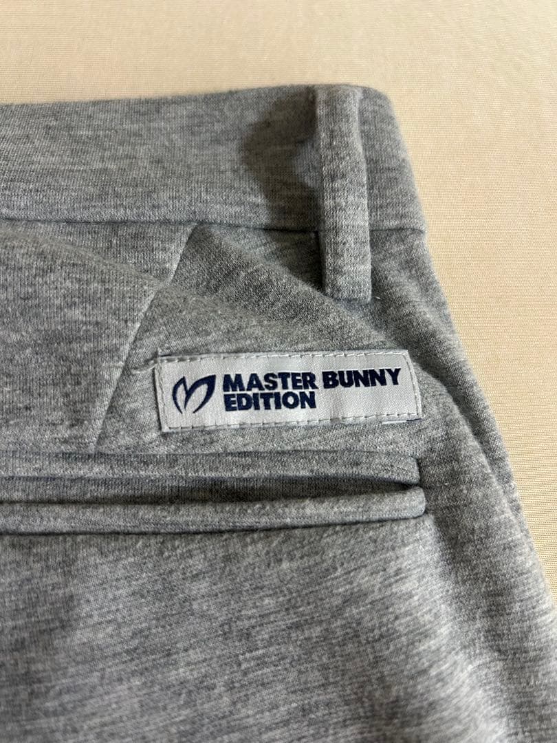 MASTER BUNNY グレー　スウェット風パンツ　サイズ4 秋冬モノ