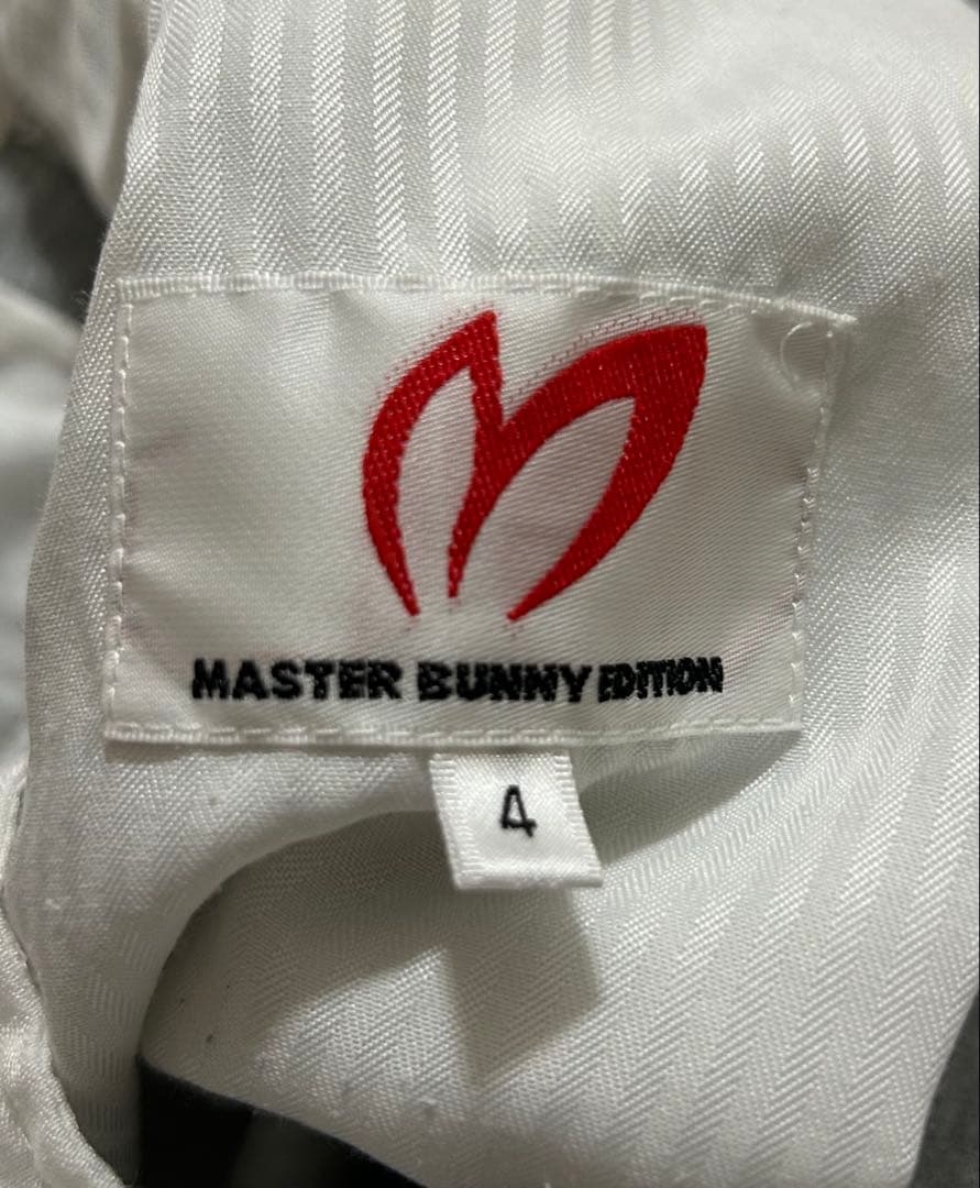 MASTER BUNNY グレー　スウェット風パンツ　サイズ4 秋冬モノ