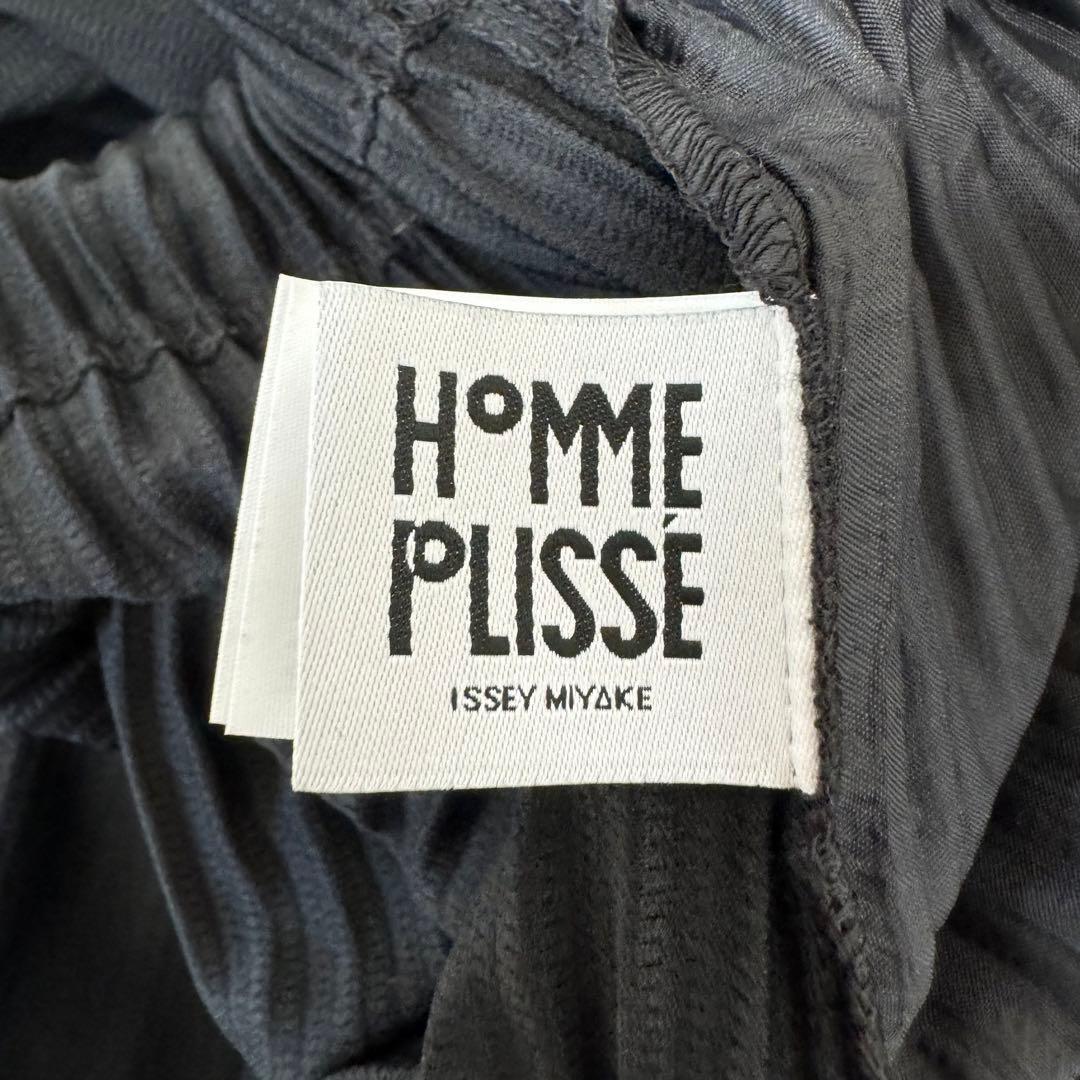 極美品✨HOMME PLISSE プリーツ　ブラック　サルエルパンツ