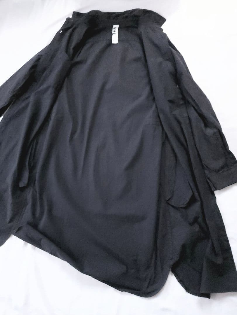 MARGARET HOWELL　MHL 　シャツ　ワンピース　ロング　リネン混