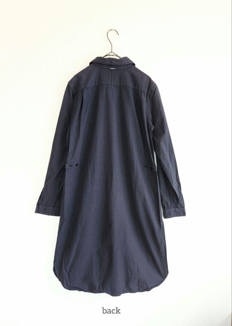 MARGARET HOWELL　MHL 　シャツ　ワンピース　ロング　リネン混