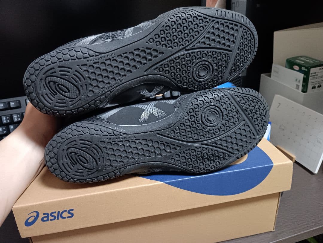 asics MATCONTROL 3 ボクシングシューズ ブラック