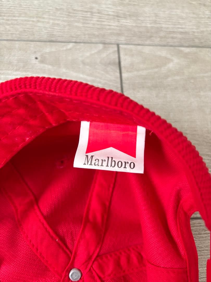 90s marlboro コーデュロイ　キャップ