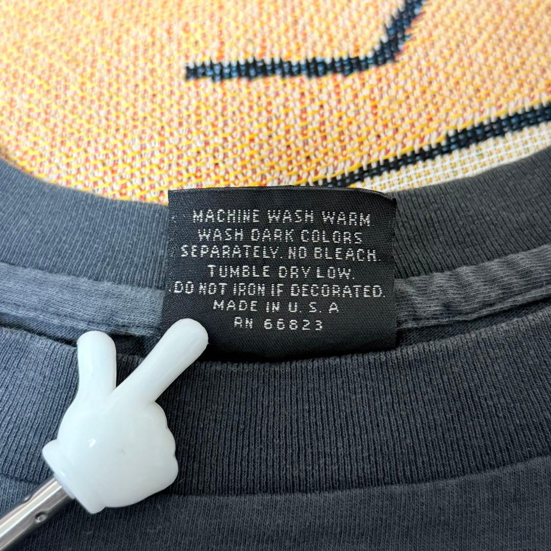 Harley-Davidson ブルーフレイム 炎 Tシャツ XL 黒 青