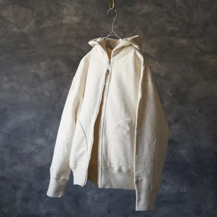 Own GArment products　ジップパーカー