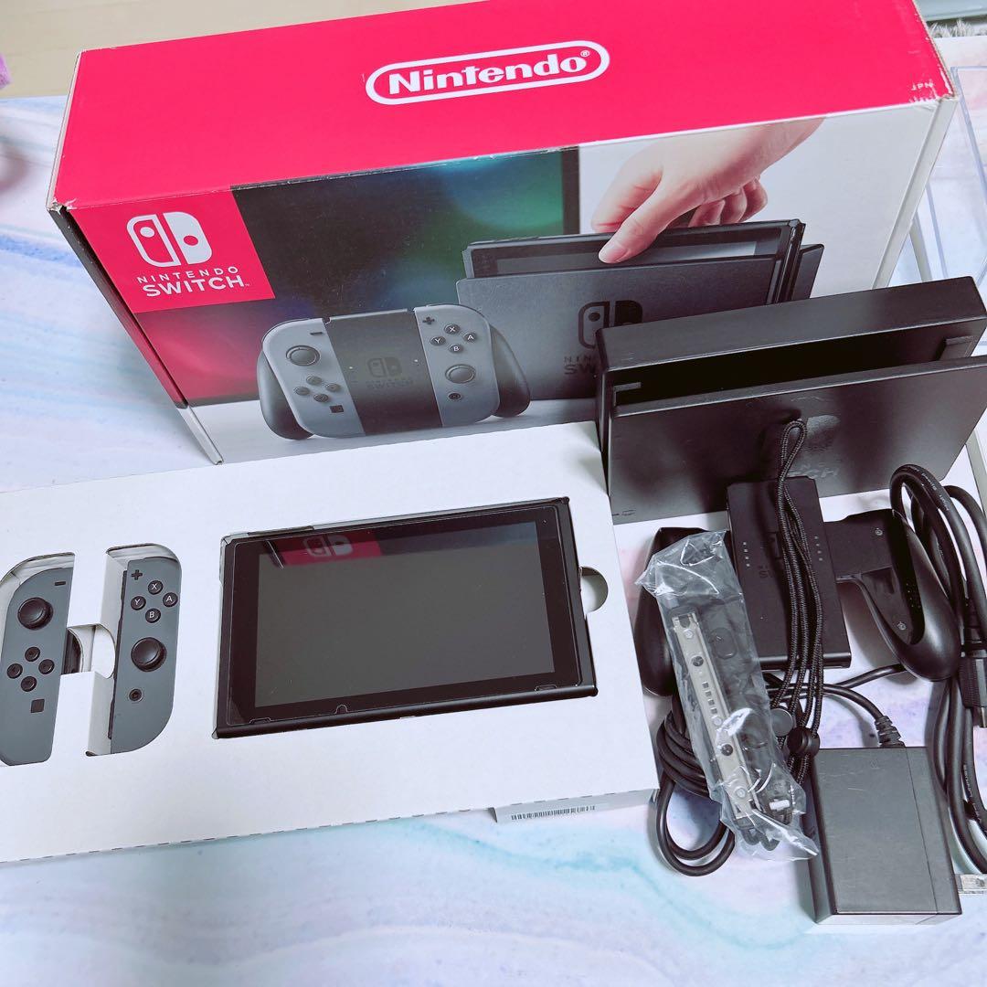 【Nintendo Switch 本体】グレー