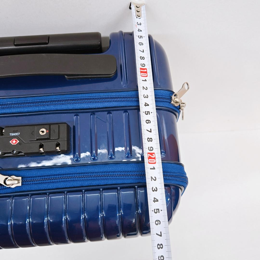 【美品】ACE スーツケース キャリーケース ブルー Sサイズ 34L