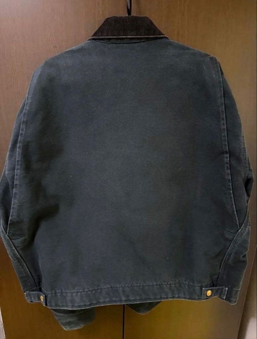 Carhartt デトロイトジャケット ブラック J01 BLK 希少　ロゴ