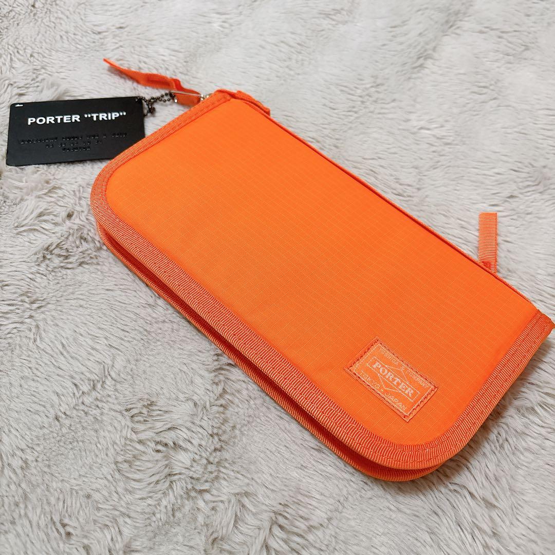 【未使用品】PORTER トラベルポーチ パスポートケース 廃盤希少品 多機能