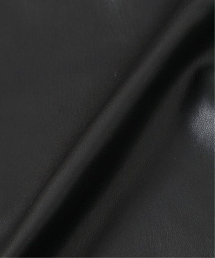 PlageMY_fake leather フードプラージュ今期フーディーストール