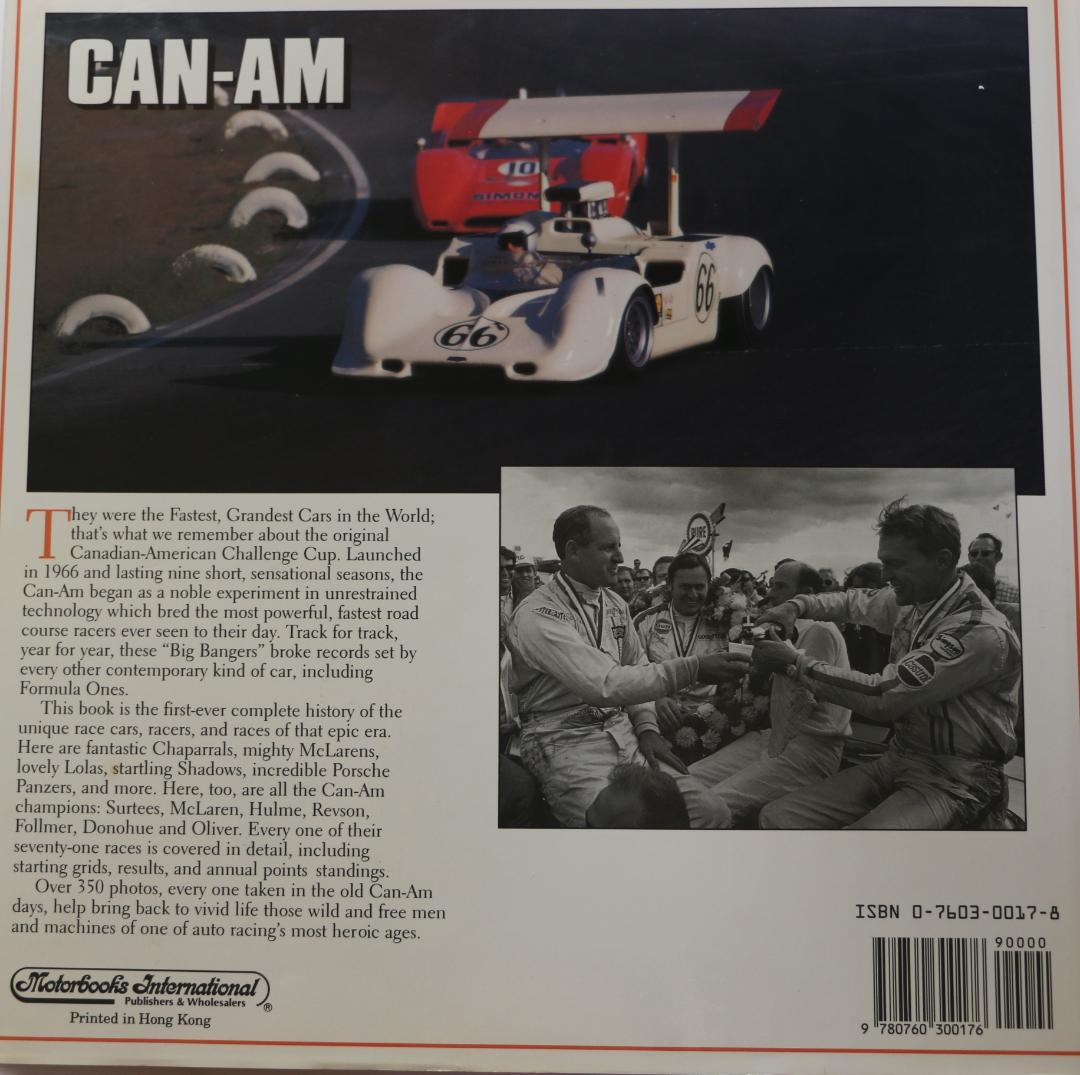 『洋書』 CAN-AM（英語版）カンナムレース関連の集大成