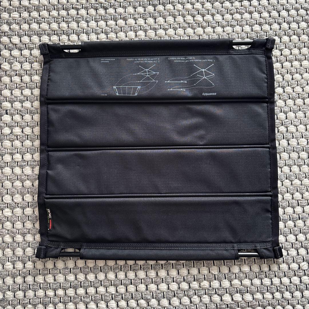 【gokami】ヘリノックス タクティカルテーブルS 黒ブラック　【美品！