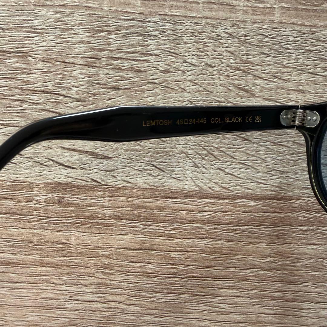 【美品】MOSCOT LEMTOSH 46 BLACK