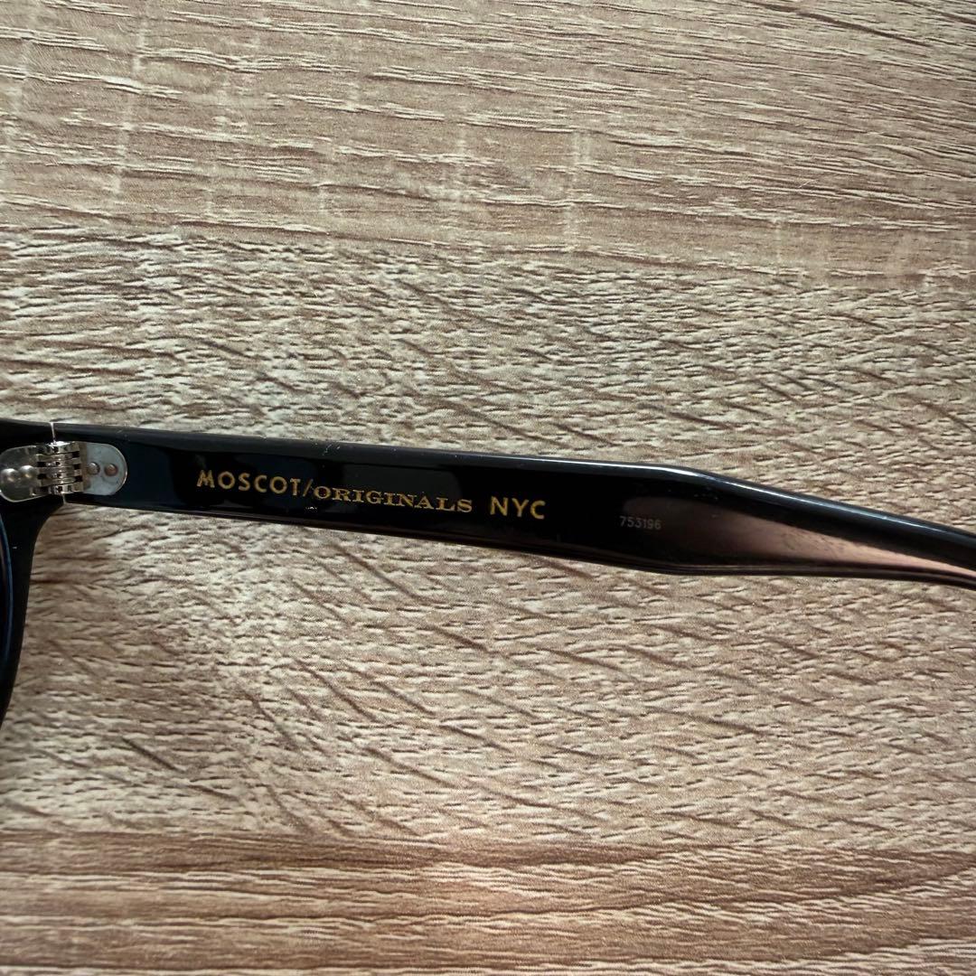 【美品】MOSCOT LEMTOSH 46 BLACK