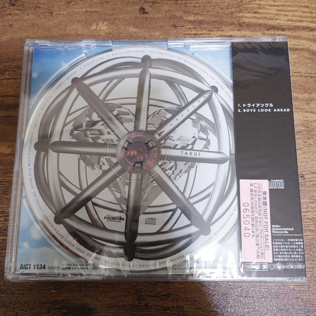 ★新品 中島卓偉 非売品業界用プロモキッド 初回盤『トライアングル』TAKUI