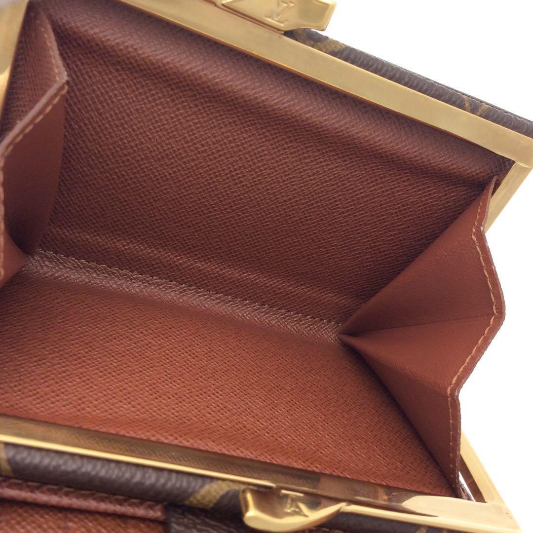 Louis vuitton ルイヴィトン モノグラム がま口財布 ヴィエノワ