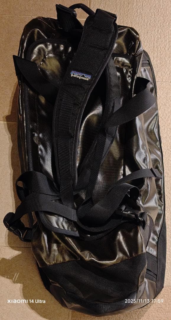 patagonia パタゴニア ブラックホールダッフル 60L ボストンバッグ