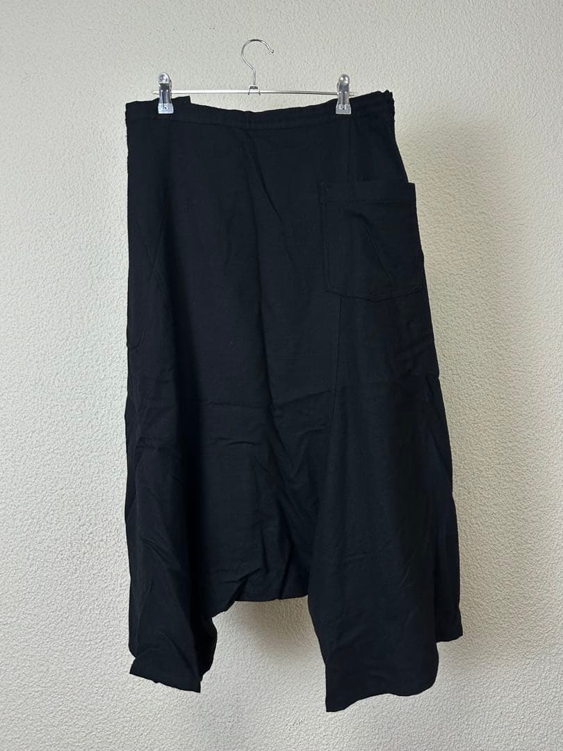 パンツ Yohji Yamamoto Gaba Black Sarouel Pants