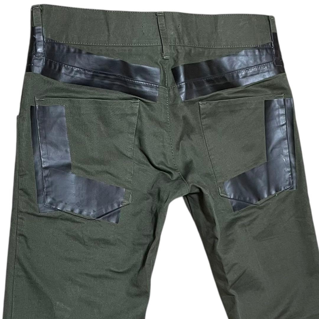 DOLCE&GABBANA テーピングパンツ 14 GOLD size44