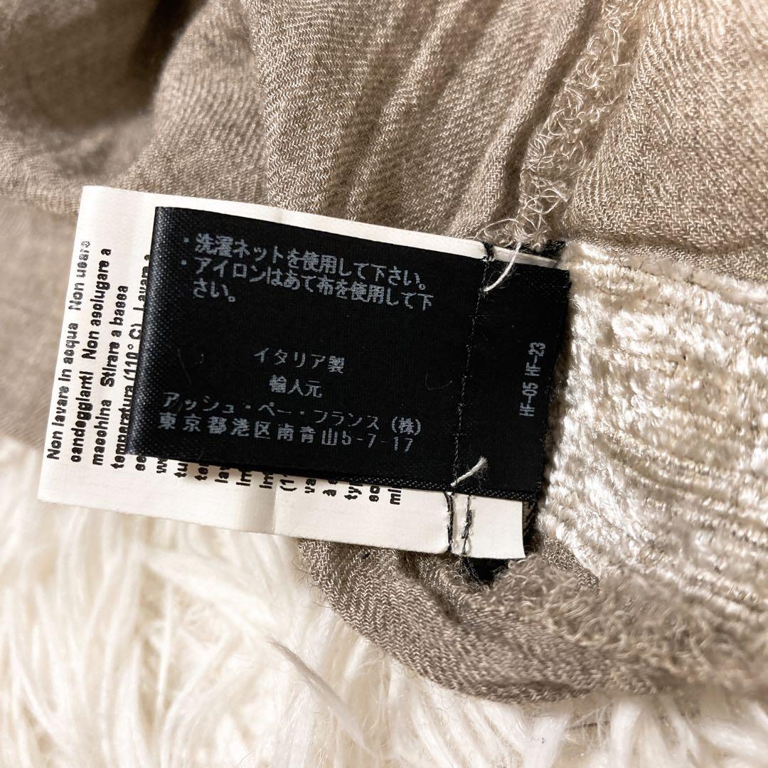 極美品✨ファリエロサルティ　大判カシミヤストール　グレー　薄手　通年使用可