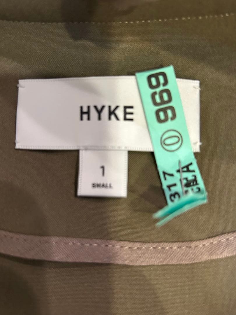 HYKE ハイク スプリング　オーバーサイズ　ロングコート 美品