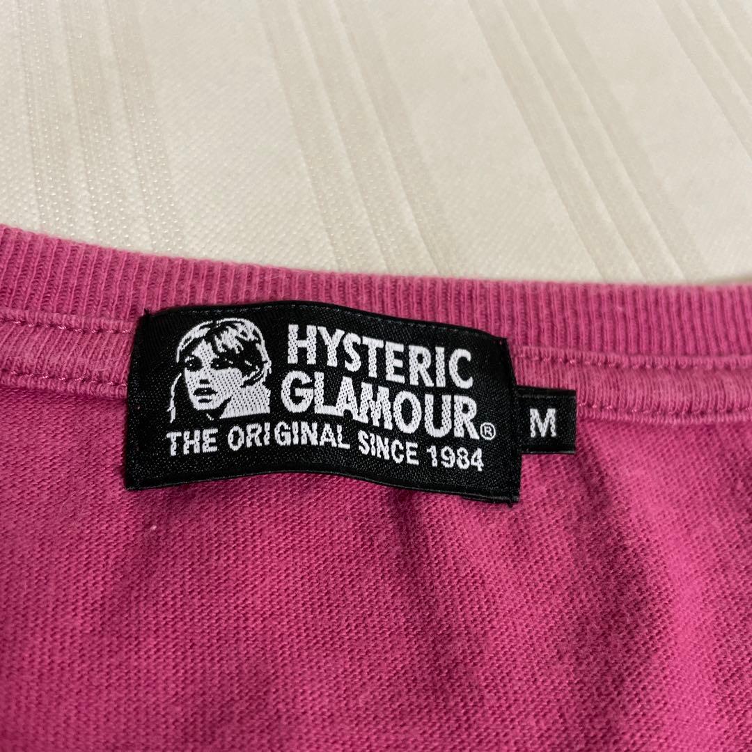 ヒステリックグラマー Tシャツ ヒスガール ピンク M